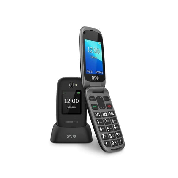 Mobiltelefon SPC Internet HARMONY 4G 2.4" Svart Sort