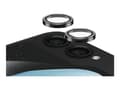 Pikkukuva 1 / 5: PanzerGlass Samsung Galaxy Hoops for new Z Flip4 2023 Black, Samsung, Galaxy Z Flip5, Asennus kuivana, Naarmuuntumisenkestävä, Iskunkestävä, Musta, L