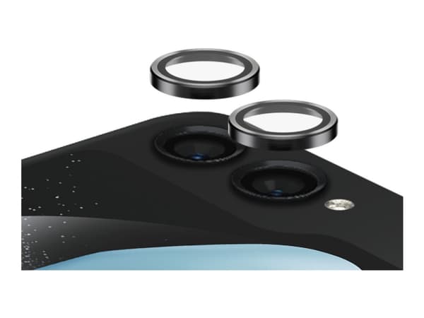 PanzerGlass Samsung Galaxy Hoops for new Z Flip4 2023 Black, Samsung, Galaxy Z Flip5, Asennus kuivana, Naarmuuntumisenkestävä, Iskunkestävä, Musta, L