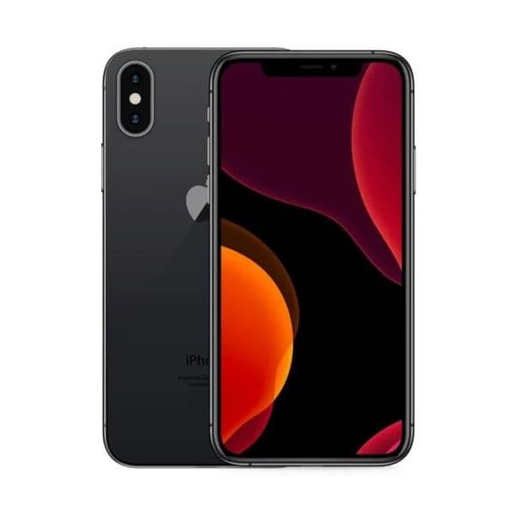 Begagnad iPhone X 64GB – Bra Skick – Rymdgrå Grå
