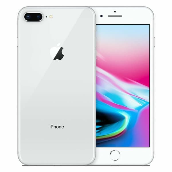BRUKT Istandsatt Smarttelefoner Apple Iphone 8 Plus 5,5" 64 GB 3 GB RAM Sølv (Fikset A+) Sølv