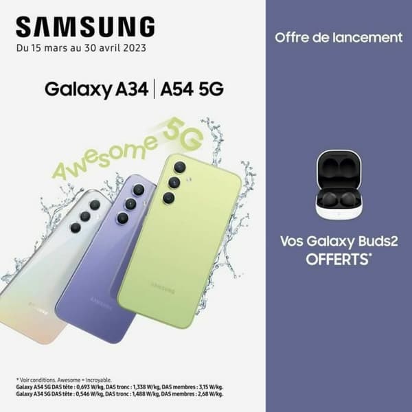 Samsung Galaxy A34 5G 16,8 cm (6.6") Hybrid Dual SIM USB Type-C 6 GB 128 GB 5000 mAh Sølv
