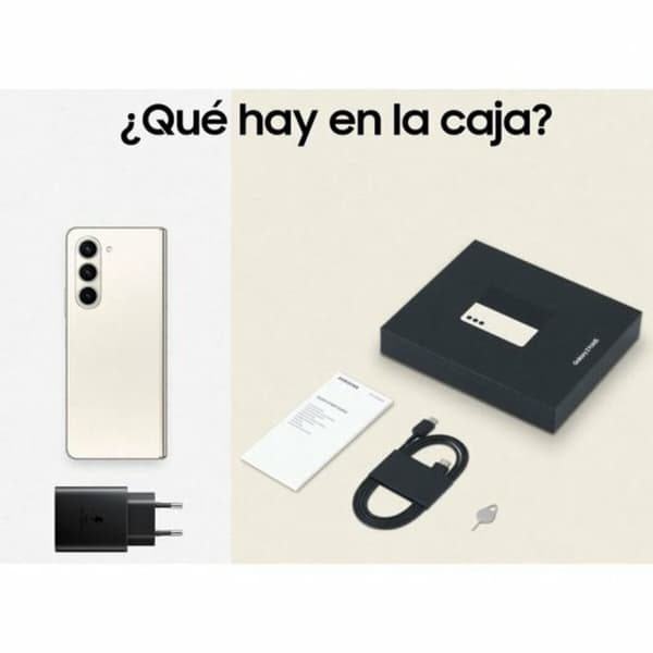 Smartphone Samsung Galaxy Z Fold5 Flødefarvet 256 GB Octa Core 12 GB RAM 7,6"