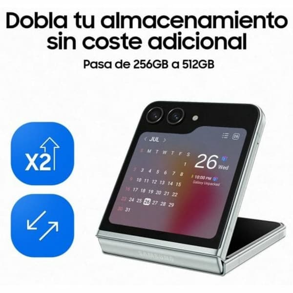 Smartphone Samsung Galaxy Z Flip5 Flødefarvet 512 GB Octa Core 8 GB RAM