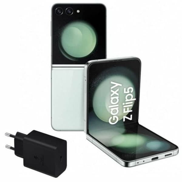 Smarttelefoner Samsung Galaxy Z Flip5 Grønn 512 GB Octa Core 8 GB RAM Mynte