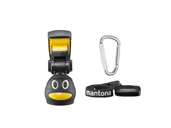 Mantona 21236, Mobiltelefon / smartphone, Active-hållare, Svart, Gul