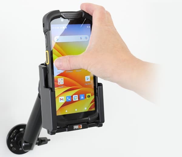 Brodit 711310, Mobiltelefon/smarttelefon, Passiv holder, Bil/innendørs, Sort