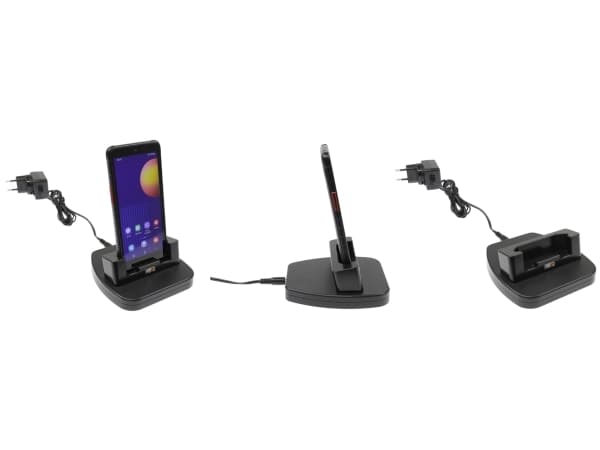 Brodit Active Desk Station Aktiv skrivebordsstasjon, inkl. strømforsyningsenhet og adapter (EU, UK, US, AUS), egnet for: Samsung Galaxy XCover 5 (216