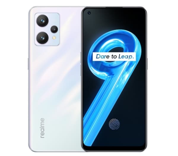 realme 9 4G, 16,3 cm (6.4"), 6 GB, 128 GB, 108 MP, Android 12, Vit Vit