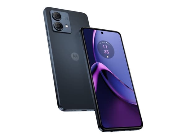 Motorola Moto G84 - 5G smarttelefon - dobbelt-SIM - RAM 12 GB / Internminne 256 GB - pOLED display - 6.5" - 2400 x 1080 piksler (120 Hz) - 2x bakkame Blå