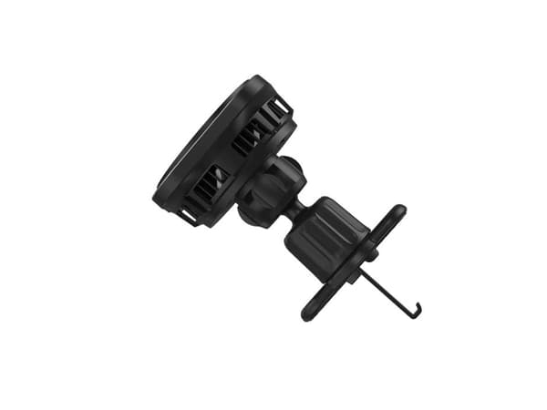 Unitek - Trådløs ladeholder for bil - MagSafe + bilstrømadapter - 15 watt - svart