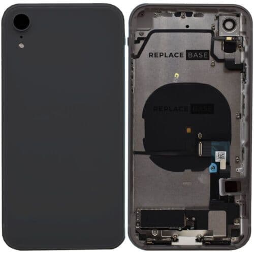 Rear Housing For Apple iPhone XR Back Panel Assembly With Parts Components Black