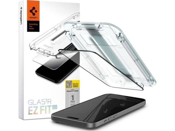 Spigen AGL06888, Apple, iPhone 15 Plus, Ripebestandig, Gjennomsiktig, 1 stykker
