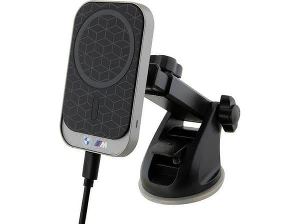 BMW BMMWCCMPGPK 15W induksjonsholder for cockpit/vindu/gitter svart/svart MagSafe M Edition