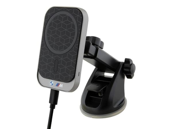 BMW induktiokiinnike BMMWCCMPGPK 15W ohjaamoon/ikkunaan/säleikköön musta/musta MagSafe M Edition -malli