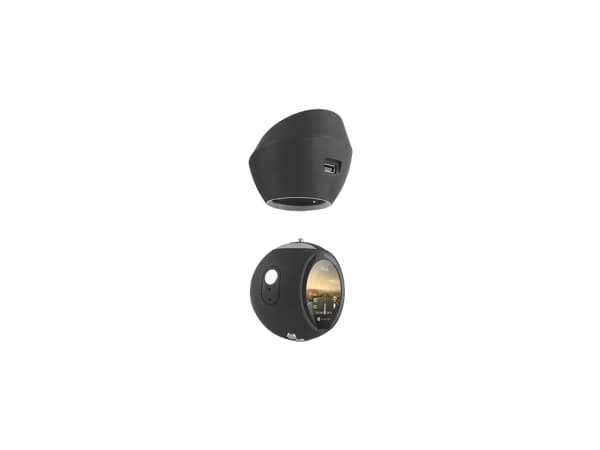 Navitel DRR1000R1050, Kamera, Passiv holder, Bil, Sort