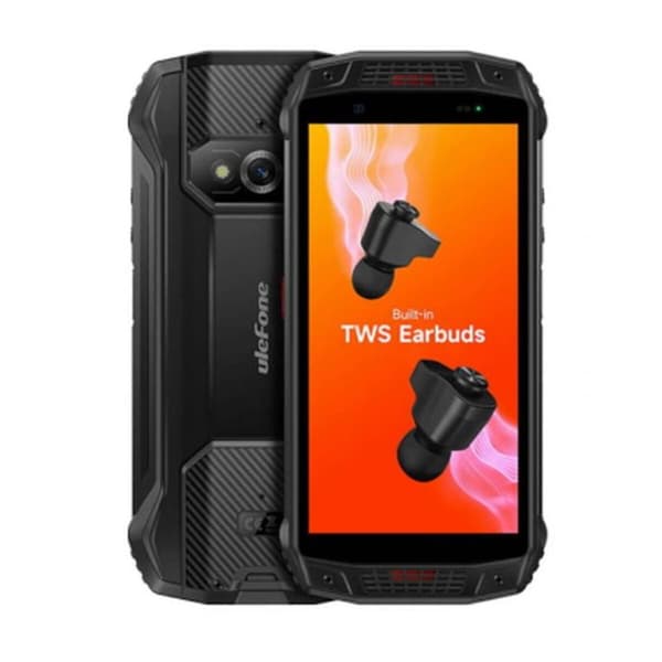 Smarttelefoner Ulefone Armor 15 Svart 6 GB RAM ARM Cortex-A53 MediaTek Helio G35 5,45" 128 GB Sort