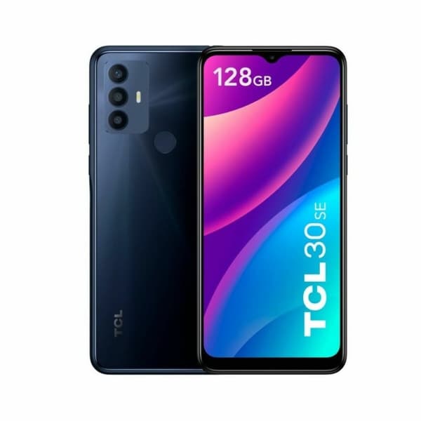 Smarttelefoner TCL TCL 30 SE 6,52" Octa Core 4 GB RAM 128 GB Blå Svart 4 GB RAM Octa Core ARM Cortex-A53 Helio G25 6,5" 512 GB 1 Blå