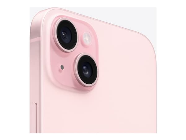 Apple iPhone 15 Plus - 5G smartphone - dual-SIM / Internminne 256 GB - OLED-skärm - 6.7" - 2796 x 1290 pixels - 2 bakre kameror 48 MP, 12 MP - front