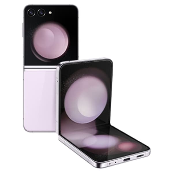 Samsung Galaxy Z Flip5 SM-F731B 17 cm (6.7") Dobbel SIM Android 13 5G USB Type-C 8 GB 256 GB 3700 mAh Lavender Lavender