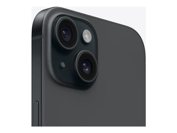 Apple iPhone 15 - 5G smartphone - dual-SIM / Internminne 512 GB - OLED-skärm - 6.1" - 2556 x 1179 pixlar - 2 bakre kameror 48 MP, 12 MP - front camer