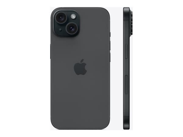 Apple iPhone 15 - 5G smartphone - dual-SIM / Internminne 512 GB - OLED-skärm - 6.1" - 2556 x 1179 pixlar - 2 bakre kameror 48 MP, 12 MP - front camer