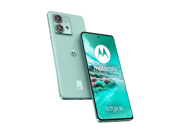 Motorola Edge 40 Neo - 5G smarttelefon - dobbelt-SIM - RAM 12 GB / Internminne 256 GB - pOLED display - 6.55" - 2400 x 1080 piksler (144 Hz) - 2x bak