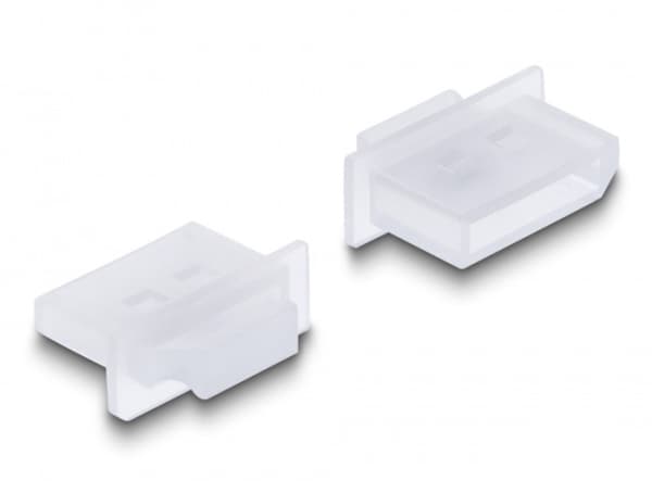 Delock - Støvdeksel - for DisplayPort female - gjennomsiktig (en pakke 10)