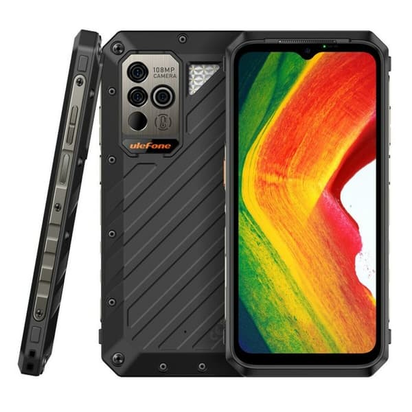 Smartphone Ulefone Armor 18 Sort 12 GB RAM 6,59" Dimensity 900 256 GB