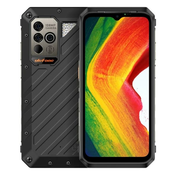 Smartphone Ulefone Armor 18 Sort 12 GB RAM 6,59" Dimensity 900 256 GB