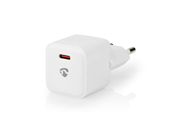 Nedis Mini Wall Charger, Innendørs, AC, 12 V, 0 m, Hvit