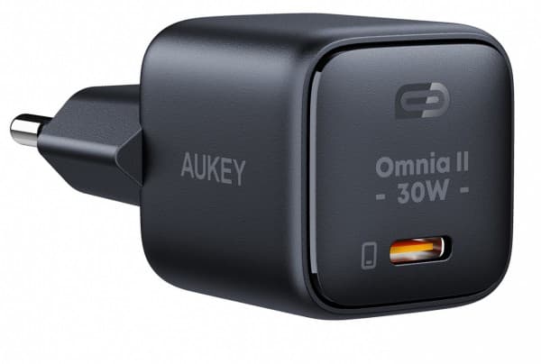 Aukey GaN-laddare, USB-C, PD 30W