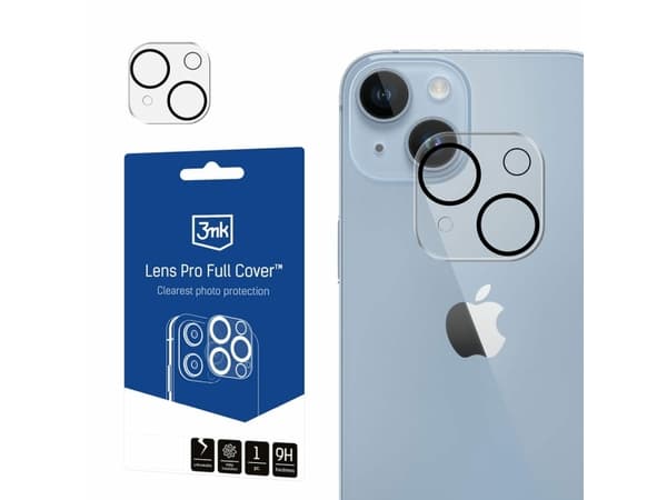 3MK Lens Pro Full Cover, iPhone 12, 1 styck