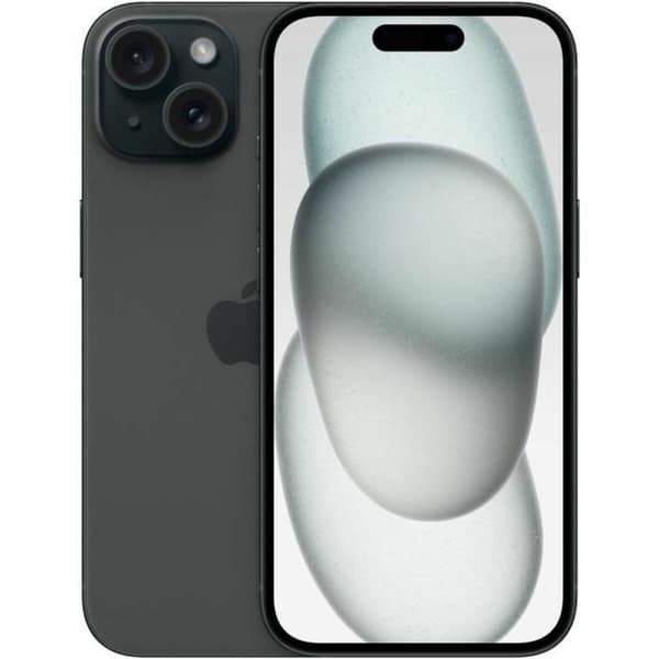 Smarttelefoner Apple iPhone 15 6,1" 256 GB Svart Sort