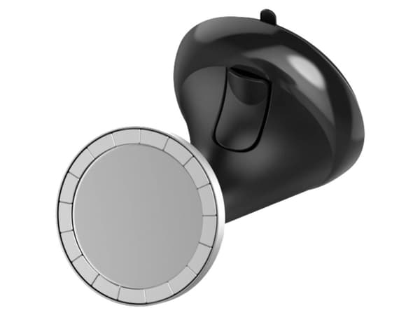 Hama 00210106, Mobiltelefon/smarttelefon, Passiv holder, Bil, Sort