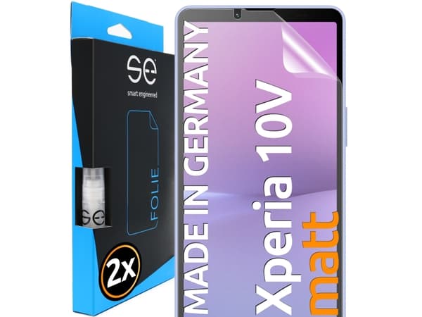 Smart Engineered SE0-F0102-0404-23-M, Sony, Xperia 10V, Läpinäkyvä, 2 kpl