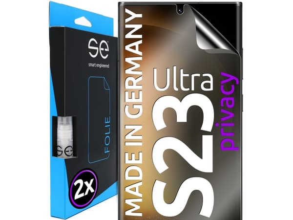 se 3D-beskyttelsesfilm Samsung Galaxy S23 Ultra Privacy (2 stk)