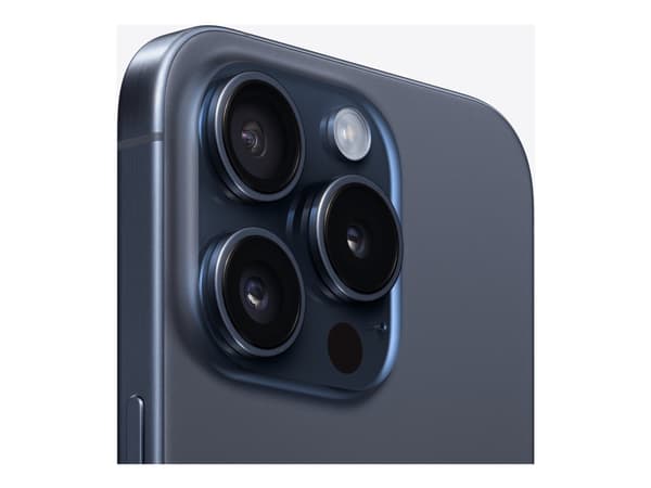 Apple iPhone 15 Pro , 15,5 cm (6,1"), 2556 x 1179 pikseliä, 512 GB, 48 MP, iOS 17, titaani, sininen