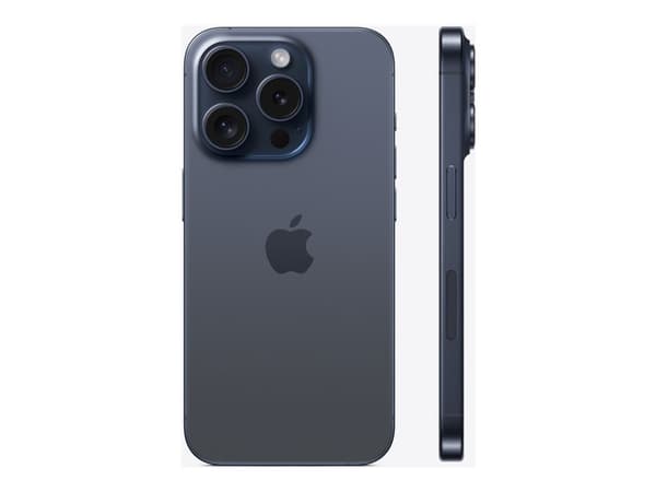 Apple iPhone 15 Pro , 15,5 cm (6,1"), 2556 x 1179 pikseliä, 512 GB, 48 MP, iOS 17, titaani, sininen