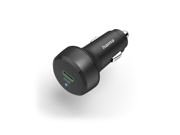 Hama 00201638 lader for mobile enheter smarttelefon - nettbrett svart Lynrask ladebil (00201638) Sort