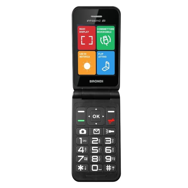 Mobiltelefon Brondi Intrepid Grøn 2,8"