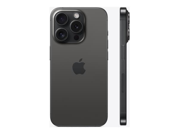 Apple iPhone 15 Pro , 15,5 cm (6.1"), 2556 x 1179 pikseliä, 1 TB, 48 MP, iOS 17, Titaani, Musta