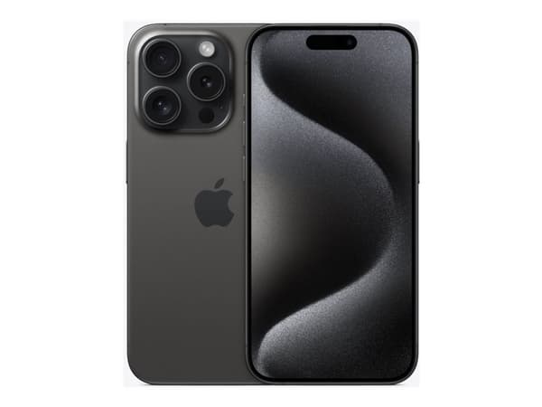 Apple iPhone 15 Pro , 15,5 cm (6.1"), 2556 x 1179 pikseliä, 1 TB, 48 MP, iOS 17, Titaani, Musta