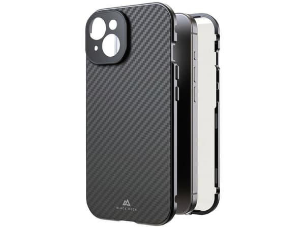 Black Rock 00221252, Apple, iPhone 15, Ripebestandig, Karbon, 1 stykker