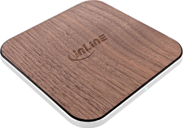 InLine 33393X, Innendørs, USB, 9 V, 2 A, Trådløs lading, 1 m