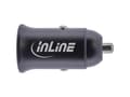 Pikkukuva 3 / 5: InLine® USB-autovirtasovitin Power Delivery, 2x USB Type-C, musta (31502Y)