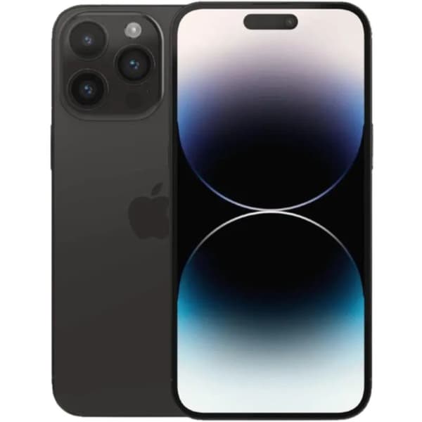 iPhone 14 Pro 128GB 100 % akun kunto Kuin uusi Dual SIM musta