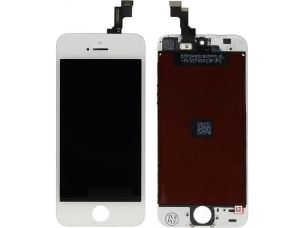 Renov8 Display LCD + Touch Screen for iPhone 5s - White (brand new LG display)