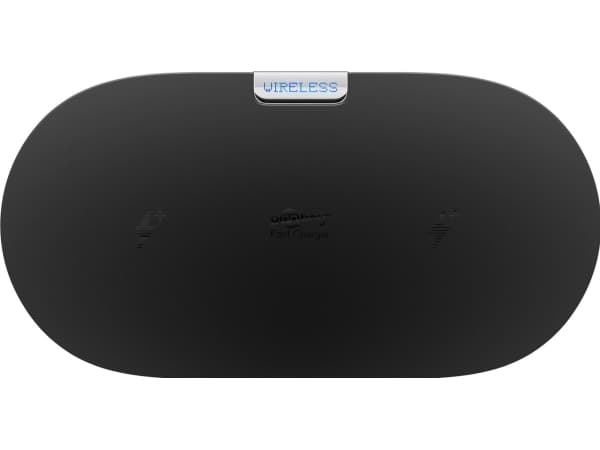 Wentronic 66308, Innendørs, USB, Trådløs lading, Svart Sort