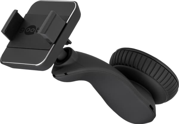 Goobay sugekopp smarttelefon bilholder, svart - for enkel og sikker feste i kjøretøyet (45509) Sort